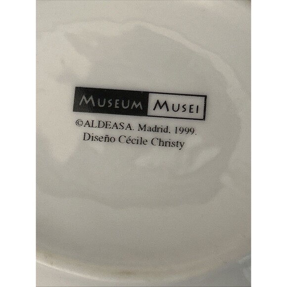 Cecile Christy Teapot Gustav Klimt 1999 Museum Musei Madrid + Sugar Bowl RARE - Picture 10 of 12